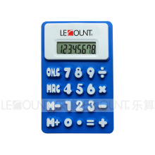 Promotion Gift 8 Digits Foldable Silicon Calculator with Magnet (LC510B)